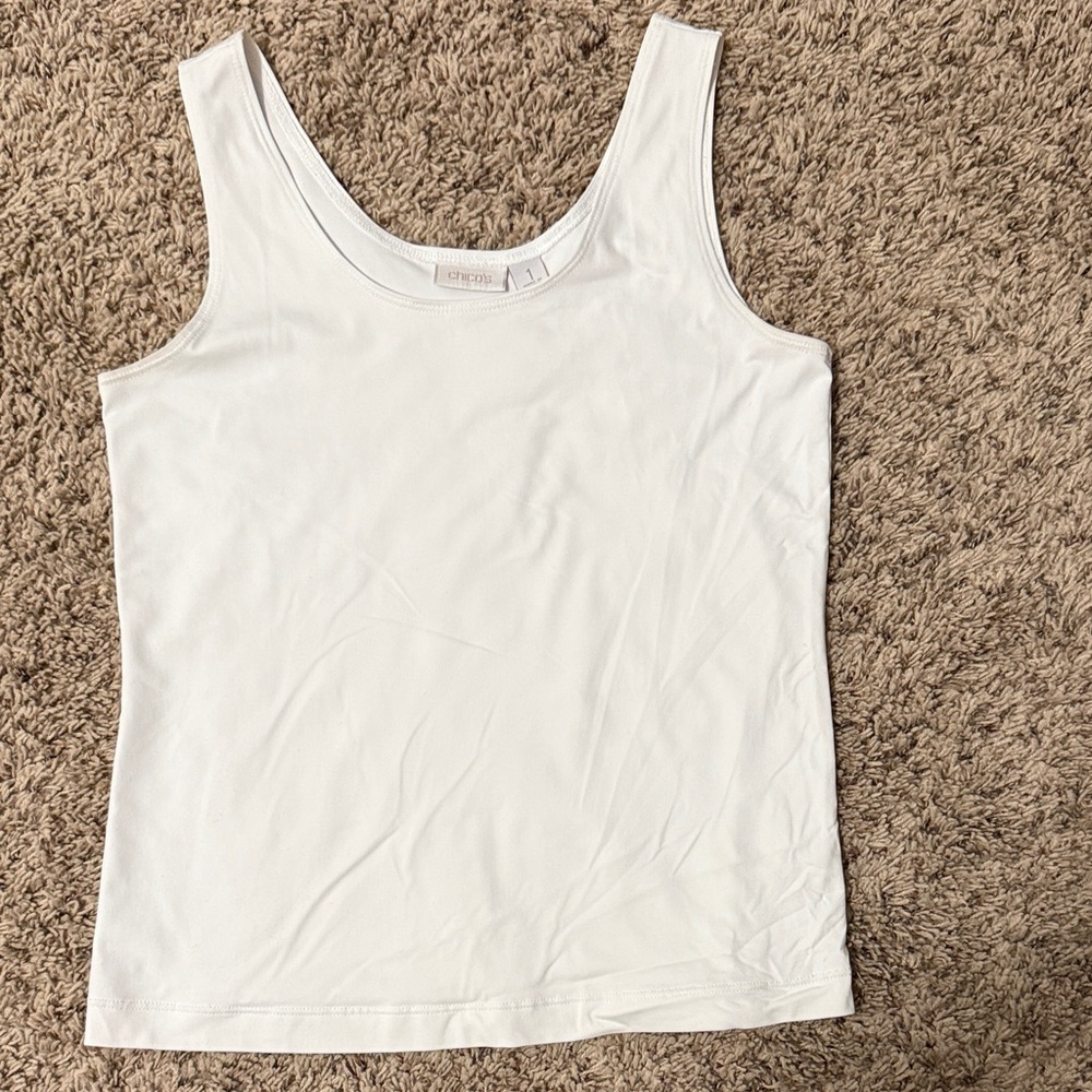 Chico’s Tank Tops size 1 (4 tanks) - Picture 2 of 9